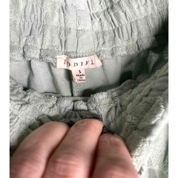 NEW JODIFL Pants Shirt Set Women Size small terrycloth Cotton Blend Lounge Boho - Picture 8 of 10